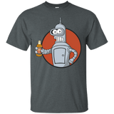 T-Shirts Dark Heather / Small Vault bot T-Shirt