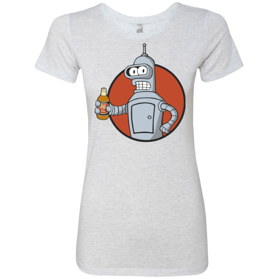 T-Shirts Heather White / Small Vault bot Women's Triblend T-Shirt