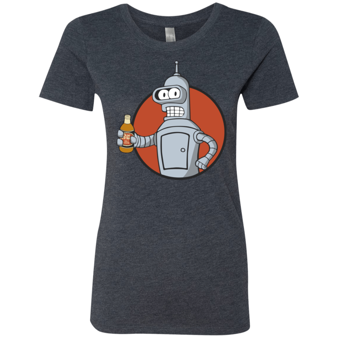T-Shirts Vintage Navy / Small Vault bot Women's Triblend T-Shirt