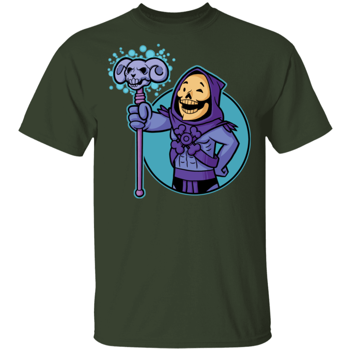 T-Shirts Forest / S Vault Skeletor T-Shirt