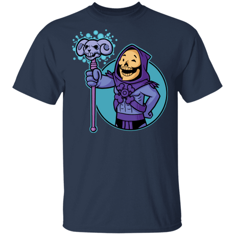 T-Shirts Navy / S Vault Skeletor T-Shirt
