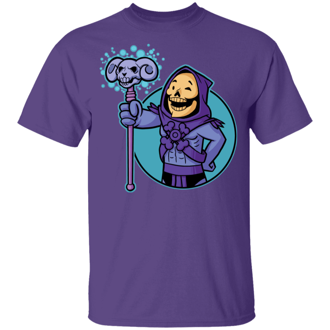 T-Shirts Purple / YXS Vault Skeletor Youth T-Shirt