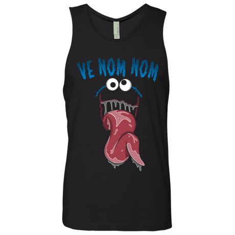 T-Shirts Black / Small Ve Nom Nom Men's Premium Tank Top