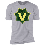 T-Shirts Heather Grey / YXS Vegan Police Boys Premium T-Shirt