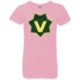 T-Shirts Light Pink / YXS Vegan Police Girls Premium T-Shirt