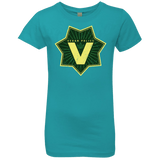 T-Shirts Tahiti Blue / YXS Vegan Police Girls Premium T-Shirt