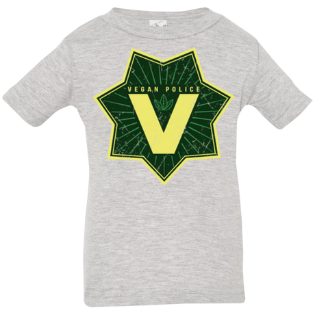 T-Shirts Heather / 6 Months Vegan Police Infant PremiumT-Shirt
