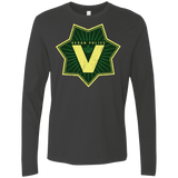 T-Shirts Heavy Metal / Small Vegan Police Men's Premium Long Sleeve