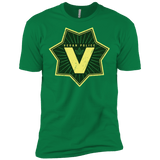 T-Shirts Kelly Green / X-Small Vegan Police Men's Premium T-Shirt