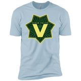T-Shirts Light Blue / X-Small Vegan Police Men's Premium T-Shirt