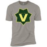 T-Shirts Light Grey / X-Small Vegan Police Men's Premium T-Shirt