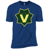T-Shirts Royal / X-Small Vegan Police Men's Premium T-Shirt