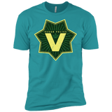 T-Shirts Tahiti Blue / X-Small Vegan Police Men's Premium T-Shirt