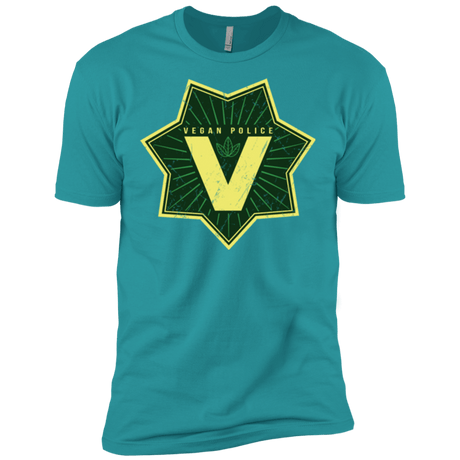 T-Shirts Tahiti Blue / X-Small Vegan Police Men's Premium T-Shirt
