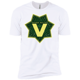 T-Shirts White / X-Small Vegan Police Men's Premium T-Shirt