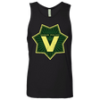 T-Shirts Black / Small Vegan Police Men's Premium Tank Top