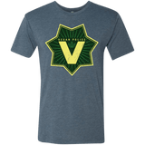 T-Shirts Indigo / Small Vegan Police Men's Triblend T-Shirt