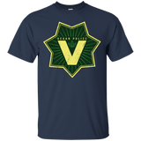 T-Shirts Navy / Small Vegan Police T-Shirt