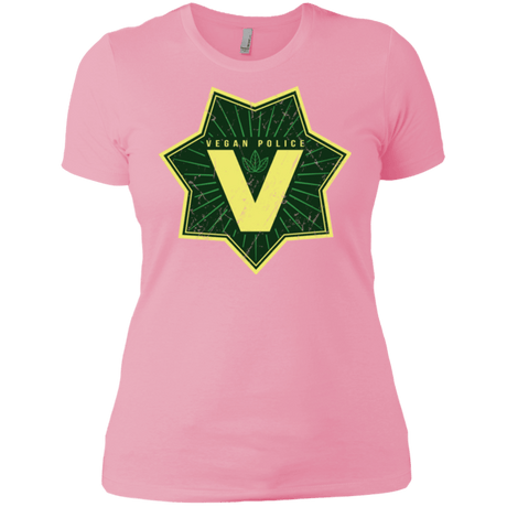 T-Shirts Light Pink / X-Small Vegan Police Women's Premium T-Shirt