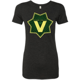 T-Shirts Vintage Black / Small Vegan Police Women's Triblend T-Shirt
