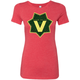 T-Shirts Vintage Red / Small Vegan Police Women's Triblend T-Shirt