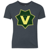 T-Shirts Vintage Navy / YXS Vegan Police Youth Triblend T-Shirt