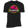 T-Shirts Black / X-Small Velociraptor Men's Premium T-Shirt
