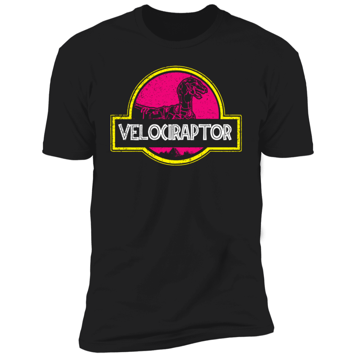 T-Shirts Black / X-Small Velociraptor Men's Premium T-Shirt
