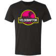 T-Shirts Vintage Black / S Velociraptor Men's Triblend T-Shirt