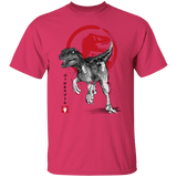 T-Shirts Heliconia / S Velociraptor sumi-e T-Shirt
