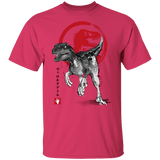 T-Shirts Heliconia / YXS Velociraptor sumi-e Youth T-Shirt