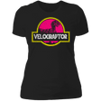 T-Shirts Black / X-Small Velociraptor Women's Premium T-Shirt