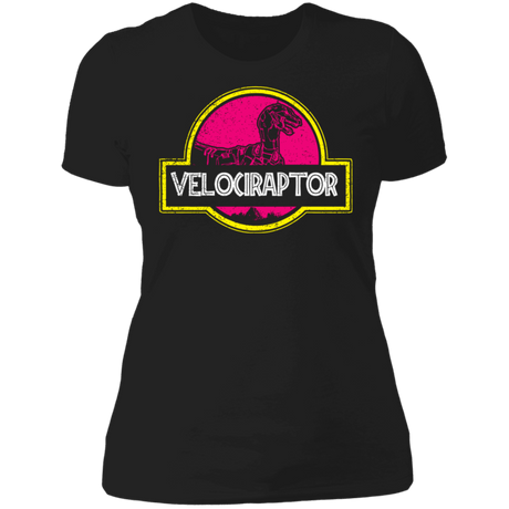 T-Shirts Black / X-Small Velociraptor Women's Premium T-Shirt