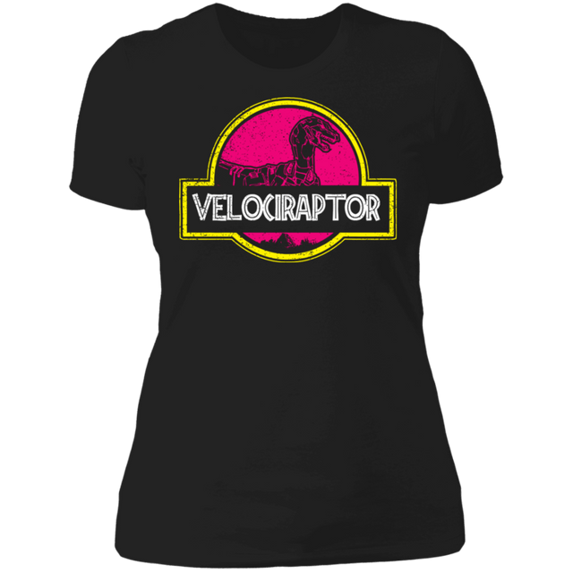 T-Shirts Black / X-Small Velociraptor Women's Premium T-Shirt