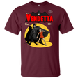 T-Shirts Maroon / S Vendetta T-Shirt