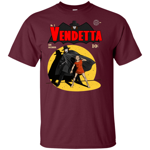 T-Shirts Maroon / S Vendetta T-Shirt