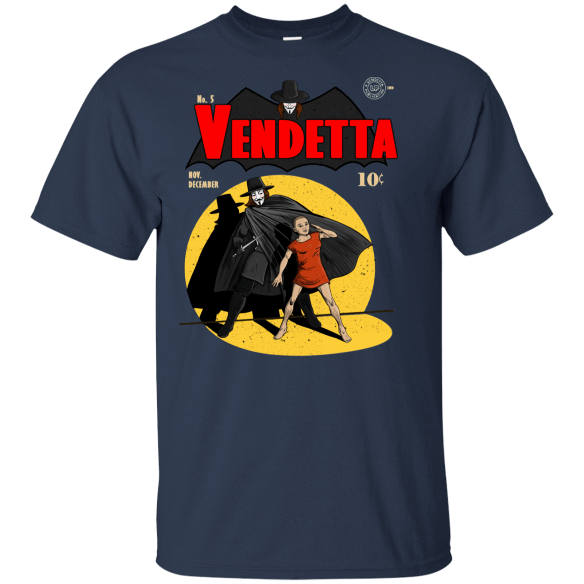 T-Shirts Navy / S Vendetta T-Shirt