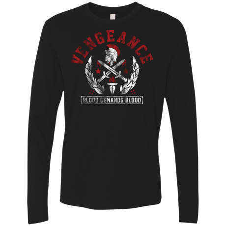 T-Shirts Black / S Vengeance Men's Premium Long Sleeve