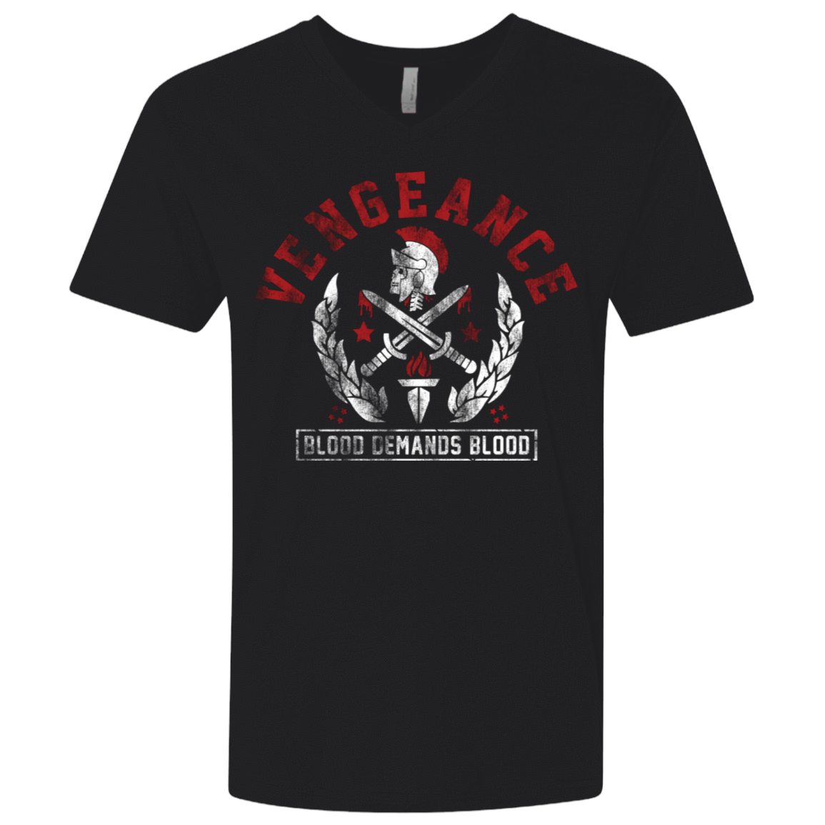 T-Shirts Black / X-Small Vengeance Men's Premium V-Neck