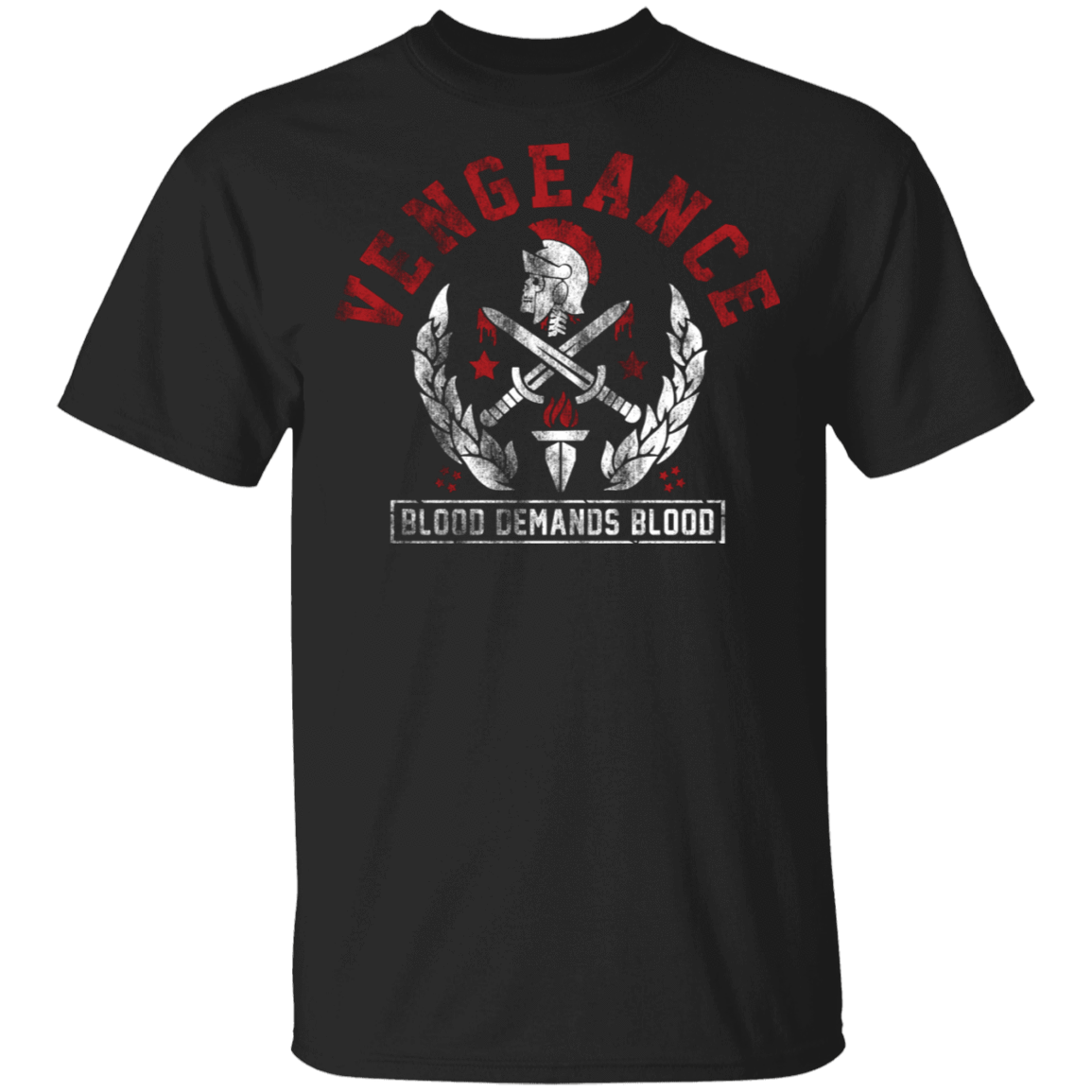 T-Shirts Black / S Vengeance T-Shirt