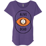 T-Shirts Purple Rush / X-Small Venny Triblend Dolman Sleeve