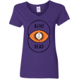 T-Shirts Purple / S Venny Women's V-Neck T-Shirt