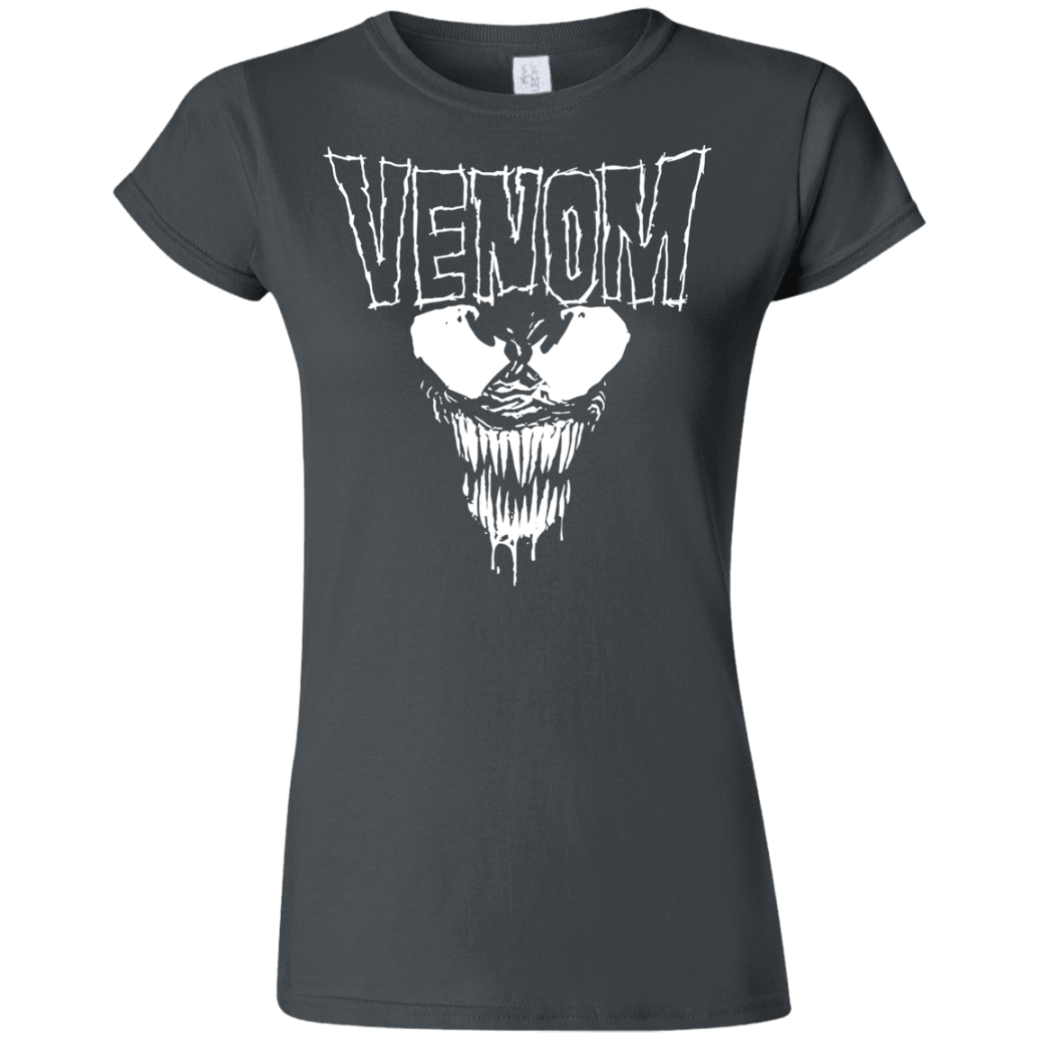 T-Shirts Charcoal / S Venom Danzig Junior Slimmer-Fit T-Shirt