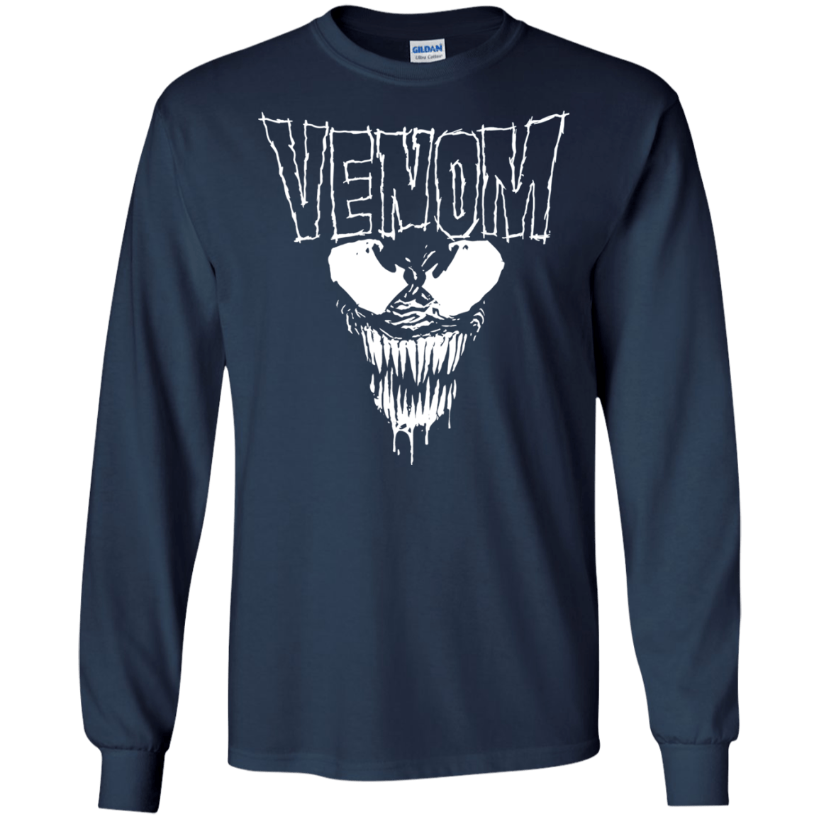 T-Shirts Navy / S Venom Danzig Men's Long Sleeve T-Shirt