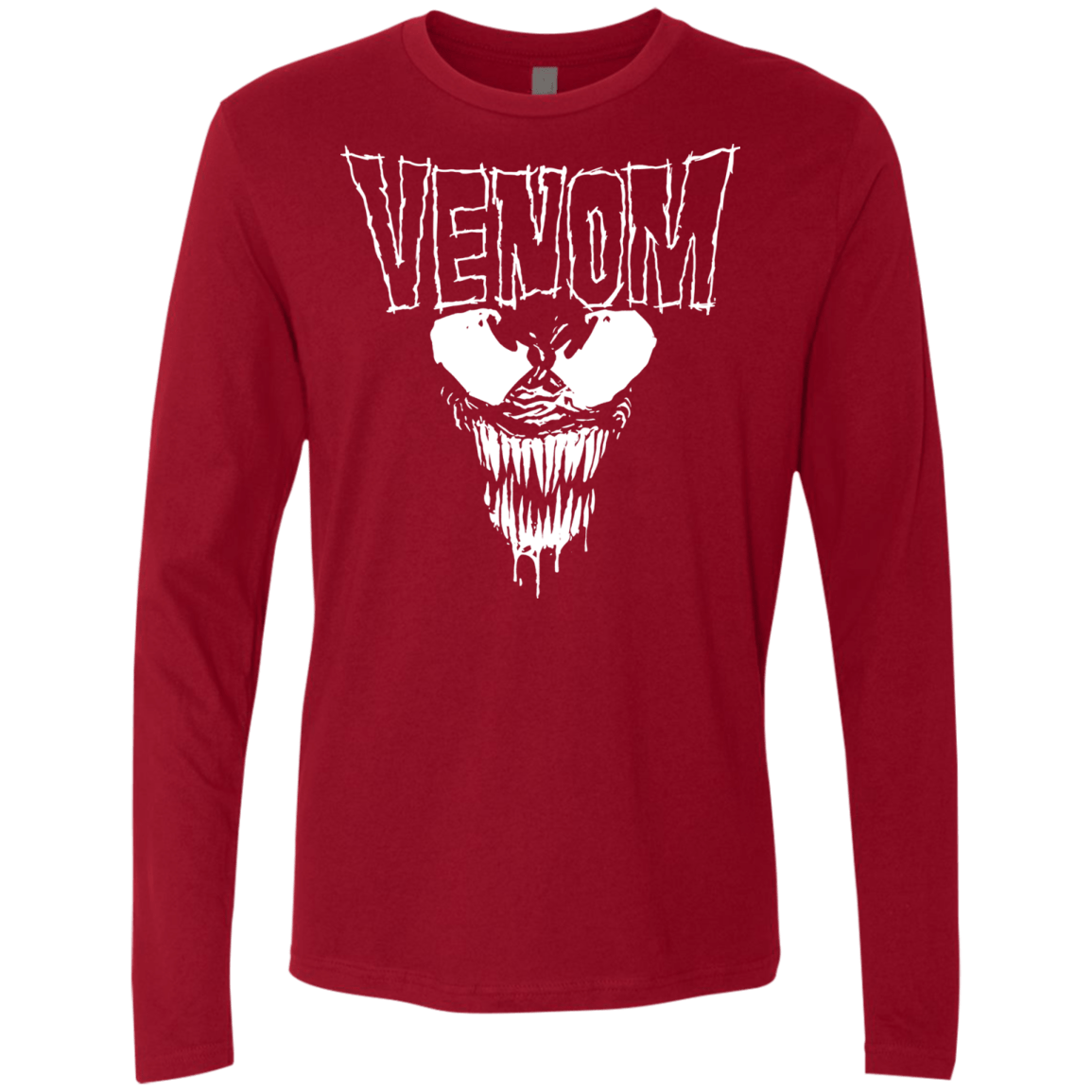 T-Shirts Cardinal / S Venom Danzig Men's Premium Long Sleeve