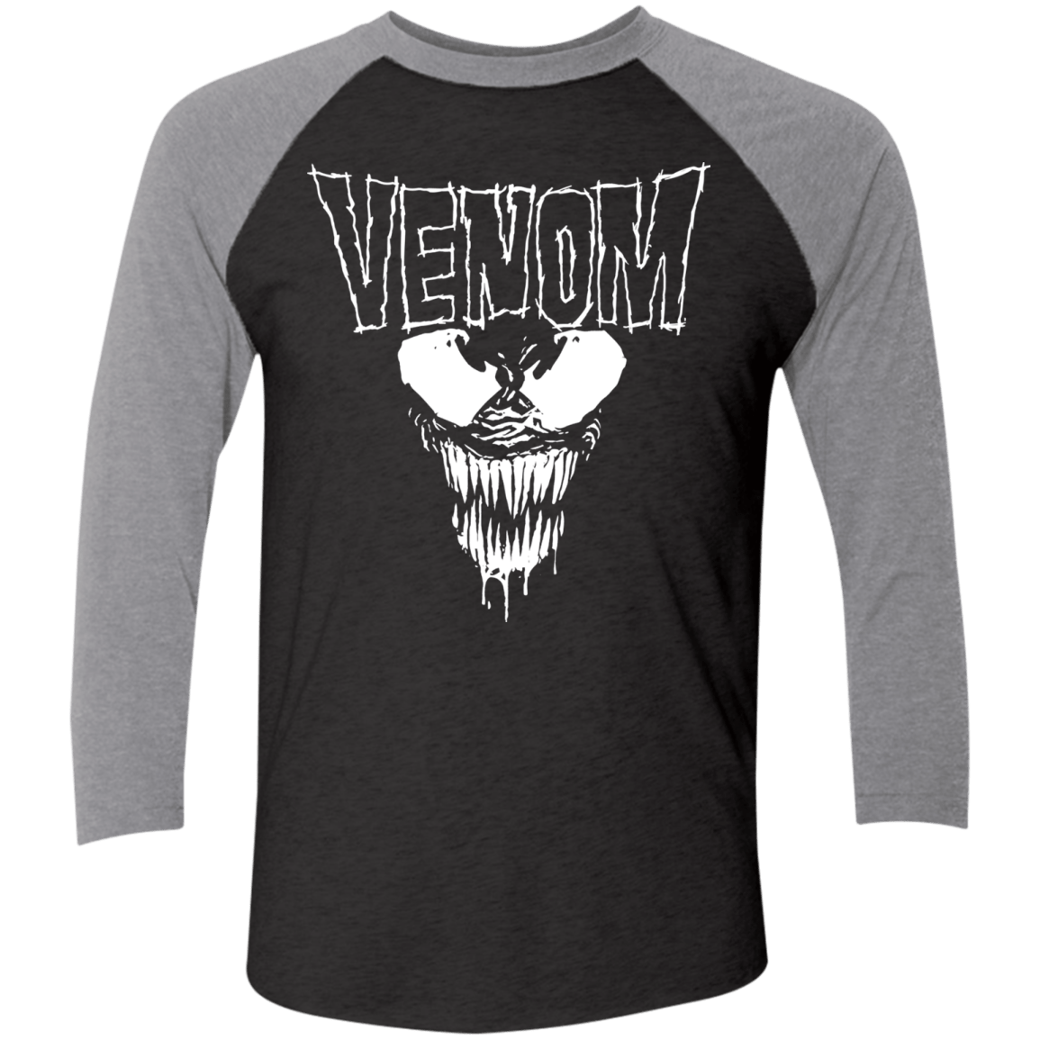 Venom Danzig Men's Triblend 3/4 Sleeve