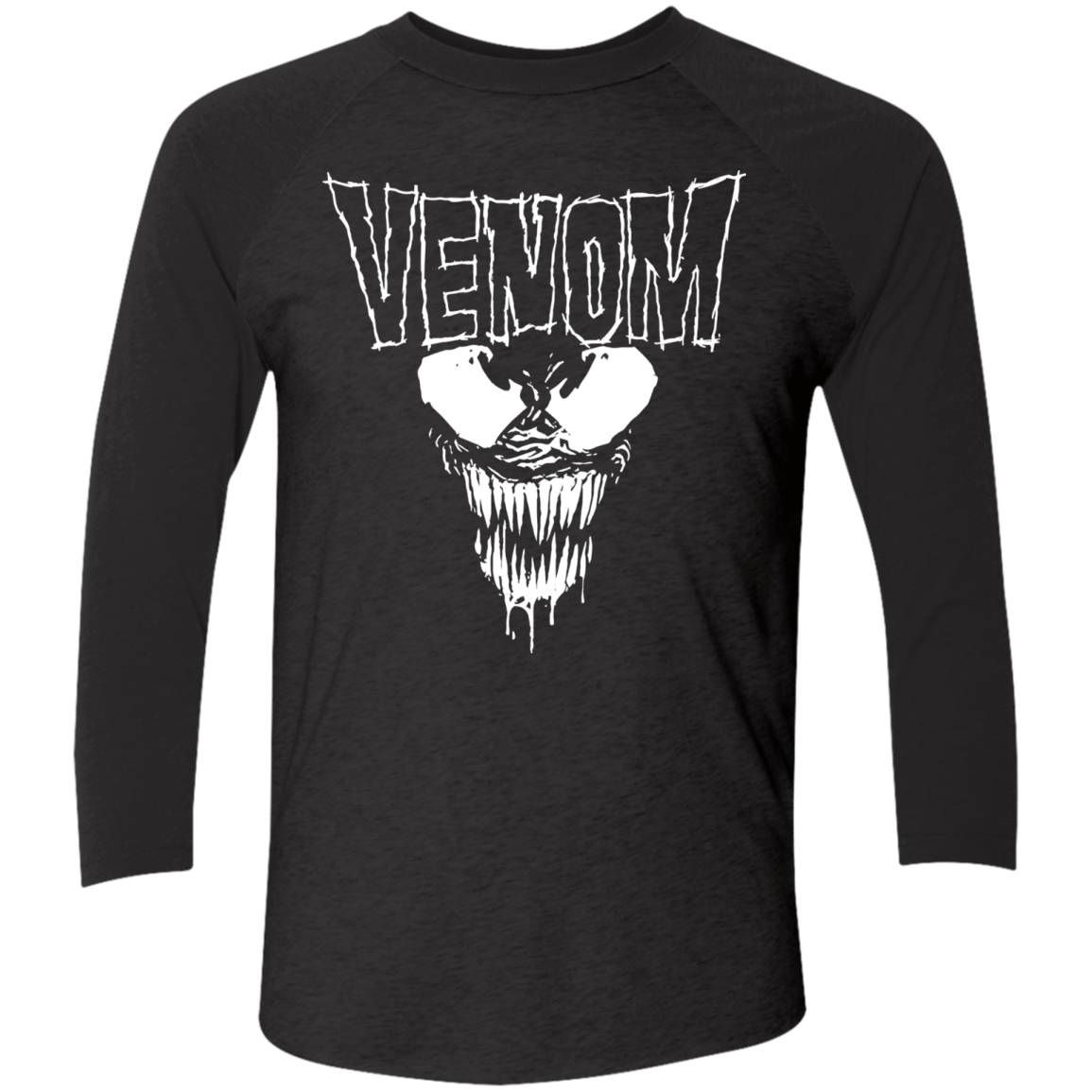 Venom Danzig Men's Triblend 3/4 Sleeve