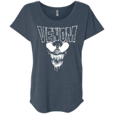 T-Shirts Indigo / X-Small Venom Danzig Triblend Dolman Sleeve