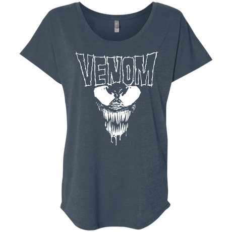 T-Shirts Indigo / X-Small Venom Danzig Triblend Dolman Sleeve