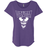 T-Shirts Purple Rush / X-Small Venom Danzig Triblend Dolman Sleeve